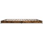 vidaXL Bettgestell Räuchereiche 180x200 cm Holzwerkstoff und Metall vidaXL Bettgestell Räuchereiche 180x200 cm Holzwerkstoff und Metall