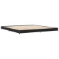 vidaXL Bettgestell Schwarz 180x200 cm Holzwerkstoff und Metall vidaXL Bettgestell Schwarz 180x200 cm Holzwerkstoff und Metall
