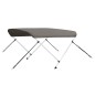 vidaXL 2-Bow Bimini-Top Grau 148,5x133x104 cm vidaXL 2-Bow Bimini-Top Grau 148,5x133x104 cm