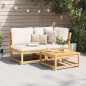 vidaXL Gartentisch 63x63x30 cm Massivholz Akazie vidaXL Gartentisch 63x63x30 cm Massivholz Akazie
