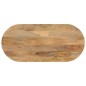 vidaXL Tischplatte 90x40x2,5 cm Oval Massivholz Mango vidaXL Tischplatte 90x40x2,5 cm Oval Massivholz Mango