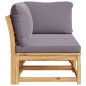 vidaXL 2-tlg. Garten-Lounge-Set mit Kissen Massivholz Akazie vidaXL 2-tlg. Garten-Lounge-Set mit Kissen Massivholz Akazie