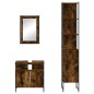 vidaXL 3-tlg. Badmöbel-Set Räuchereiche Holzwerkstoff vidaXL 3-tlg. Badmöbel-Set Räuchereiche Holzwerkstoff
