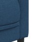 vidaXL 3-tlg. Sofagarnitur Blau Stoff vidaXL 3-tlg. Sofagarnitur Blau Stoff