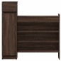vidaXL Schuhschrank Braun Eichen-Optik 100,5x28x100 cm Holzwerkstoff vidaXL Schuhschrank Braun Eichen-Optik 100,5x28x100 cm Holzwerkstoff