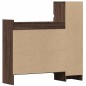 vidaXL Schuhschrank Braun Eichen-Optik 100,5x28x100 cm Holzwerkstoff vidaXL Schuhschrank Braun Eichen-Optik 100,5x28x100 cm Holzwerkstoff