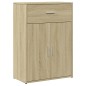 vidaXL Sideboard Sonoma-Eiche 60x30x84 cm Holzwerkstoff vidaXL Sideboard Sonoma-Eiche 60x30x84 cm Holzwerkstoff