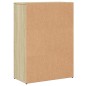 vidaXL Sideboard Sonoma-Eiche 60x30x84 cm Holzwerkstoff vidaXL Sideboard Sonoma-Eiche 60x30x84 cm Holzwerkstoff