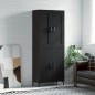 Highboard Schwarz 69,5x34x180 cm Holzwerkstoff Highboard Schwarz 69,5x34x180 cm Holzwerkstoff
