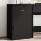 vidaXL Beistellschrank Schwarz 56,5x39x90 cm Holzwerkstoff vidaXL Beistellschrank Schwarz 56,5x39x90 cm Holzwerkstoff