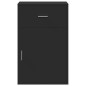vidaXL Beistellschrank Schwarz 56,5x39x90 cm Holzwerkstoff vidaXL Beistellschrank Schwarz 56,5x39x90 cm Holzwerkstoff