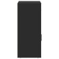 vidaXL Beistellschrank Schwarz 56,5x39x90 cm Holzwerkstoff vidaXL Beistellschrank Schwarz 56,5x39x90 cm Holzwerkstoff