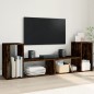 vidaXL TV-Schränke 2 Stk. Räuchereiche 75x30x50 cm Holzwerkstoff vidaXL TV-Schränke 2 Stk. Räuchereiche 75x30x50 cm Holzwerkstoff
