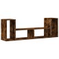 vidaXL TV-Schränke 2 Stk. Räuchereiche 75x30x50 cm Holzwerkstoff vidaXL TV-Schränke 2 Stk. Räuchereiche 75x30x50 cm Holzwerkstoff