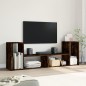 vidaXL TV-Schränke 2 Stk. Räuchereiche 75x30x50 cm Holzwerkstoff vidaXL TV-Schränke 2 Stk. Räuchereiche 75x30x50 cm Holzwerkstoff