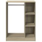 vidaXL Kleiderschrank Sonoma-Eiche 77x48x102 cm Holzwerkstoff vidaXL Kleiderschrank Sonoma-Eiche 77x48x102 cm Holzwerkstoff