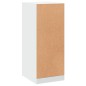 vidaXL Kleiderschrank Weiß 48x41x102 cm Holzwerkstoff vidaXL Kleiderschrank Weiß 48x41x102 cm Holzwerkstoff