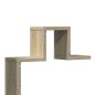 vidaXL Wandregal Sonoma-Eiche 104,5x10x43 cm Holzwerkstoff vidaXL Wandregal Sonoma-Eiche 104,5x10x43 cm Holzwerkstoff