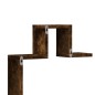 vidaXL Wandregal Räuchereiche 104,5x10x43 cm Holzwerkstoff vidaXL Wandregal Räuchereiche 104,5x10x43 cm Holzwerkstoff