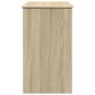 vidaXL Schminktisch mit Spiegel Sonoma-Eiche 100x45x76 cm vidaXL Schminktisch mit Spiegel Sonoma-Eiche 100x45x76 cm