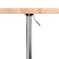 vidaXL Bartisch Ø60x90,5 cm Massivholz Buche vidaXL Bartisch Ø60x90,5 cm Massivholz Buche