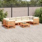 vidaXL 8-tlg. Garten-Sofagarnitur mit Kissen Wachsbraun Kiefernholz vidaXL 8-tlg. Garten-Sofagarnitur mit Kissen Wachsbraun Kiefernholz