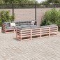 vidaXL 9-tlg. Garten-Sofagarnitur mit Kissen Massivholz Douglasie vidaXL 9-tlg. Garten-Sofagarnitur mit Kissen Massivholz Douglasie