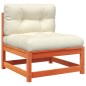 vidaXL 5-tlg. Garten-Sofagarnitur mit Kissen Wachsbraun Kiefernholz vidaXL 5-tlg. Garten-Sofagarnitur mit Kissen Wachsbraun Kiefernholz