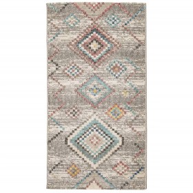 vidaXL Teppich ARBIZU Indoor und Outdoor Vintage-Design 80x150cm