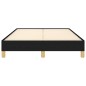 vidaXL Bettgestell Schwarz 120x190 cm Stoff vidaXL Bettgestell Schwarz 120x190 cm Stoff