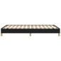 vidaXL Bettgestell Schwarz 120x190 cm Stoff vidaXL Bettgestell Schwarz 120x190 cm Stoff
