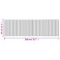 vidaXL Teppich Rechteckig Hell Natur 60x200 cm Bambus vidaXL Teppich Rechteckig Hell Natur 60x200 cm Bambus