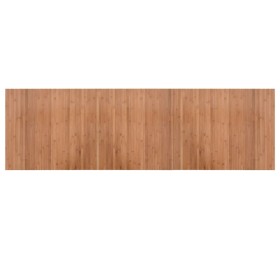 vidaXL Teppich Rechteckig Natur 60x200 cm Bambus