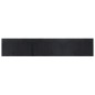 vidaXL Teppich Rechteckig Schwarz 60x300 cm Bambus vidaXL Teppich Rechteckig Schwarz 60x300 cm Bambus