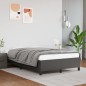 vidaXL Bettgestell Grau 120x190 cm Kunstleder vidaXL Bettgestell Grau 120x190 cm Kunstleder