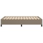 vidaXL Bettgestell Taupe 120x190 cm Stoff vidaXL Bettgestell Taupe 120x190 cm Stoff