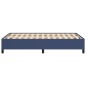 vidaXL Bettgestell Blau 120x190 cm Stoff vidaXL Bettgestell Blau 120x190 cm Stoff