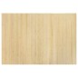 vidaXL Teppich Rechteckig Hell Natur 70x100 cm Bambus vidaXL Teppich Rechteckig Hell Natur 70x100 cm Bambus
