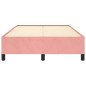 vidaXL Bettgestell Rosa 120x190 cm Samt vidaXL Bettgestell Rosa 120x190 cm Samt