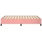 vidaXL Bettgestell Rosa 120x190 cm Samt vidaXL Bettgestell Rosa 120x190 cm Samt