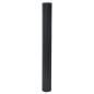 vidaXL Teppich Rechteckig Schwarz 70x500 cm Bambus vidaXL Teppich Rechteckig Schwarz 70x500 cm Bambus