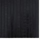 vidaXL Teppich Rechteckig Schwarz 70x500 cm Bambus vidaXL Teppich Rechteckig Schwarz 70x500 cm Bambus