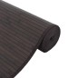 vidaXL Teppich Rechteckig Dunkelbraun 60x200 cm Bambus vidaXL Teppich Rechteckig Dunkelbraun 60x200 cm Bambus