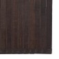 vidaXL Teppich Rechteckig Dunkelbraun 60x200 cm Bambus vidaXL Teppich Rechteckig Dunkelbraun 60x200 cm Bambus
