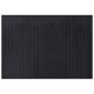 vidaXL Teppich Rechteckig Schwarz 70x100 cm Bambus vidaXL Teppich Rechteckig Schwarz 70x100 cm Bambus