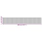 vidaXL Teppich Rechteckig Dunkelbraun 60x400 cm Bambus vidaXL Teppich Rechteckig Dunkelbraun 60x400 cm Bambus