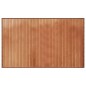 vidaXL Teppich Rechteckig Braun 60x100 cm Bambus vidaXL Teppich Rechteckig Braun 60x100 cm Bambus