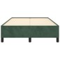vidaXL Bettgestell Dunkelgrün 120x190 cm Samt vidaXL Bettgestell Dunkelgrün 120x190 cm Samt