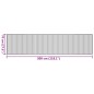 vidaXL Teppich Rechteckig Hell Natur 70x300 cm Bambus vidaXL Teppich Rechteckig Hell Natur 70x300 cm Bambus