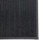 vidaXL Teppich Rechteckig Grau 70x1000 cm Bambus vidaXL Teppich Rechteckig Grau 70x1000 cm Bambus